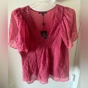 Women’s Daniel Rainn Blouse Top Size L
